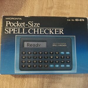 Micronta Pocket-Size Spell Checker - Black